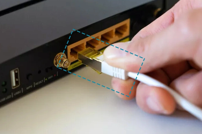 Step A – Power & connect